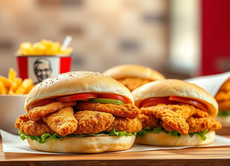 Chicken Sandwiches and Wraps