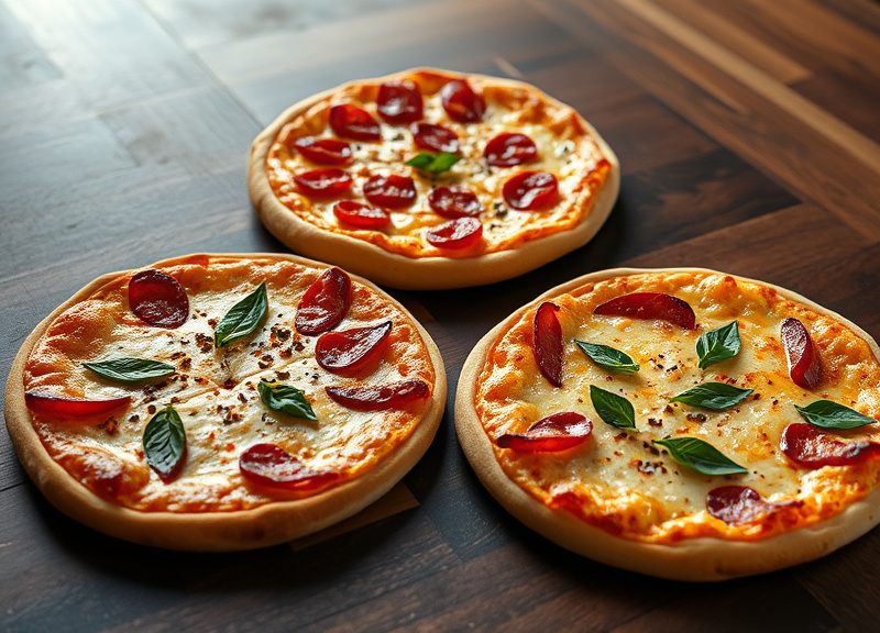Thin 'N Crispy Pizzas