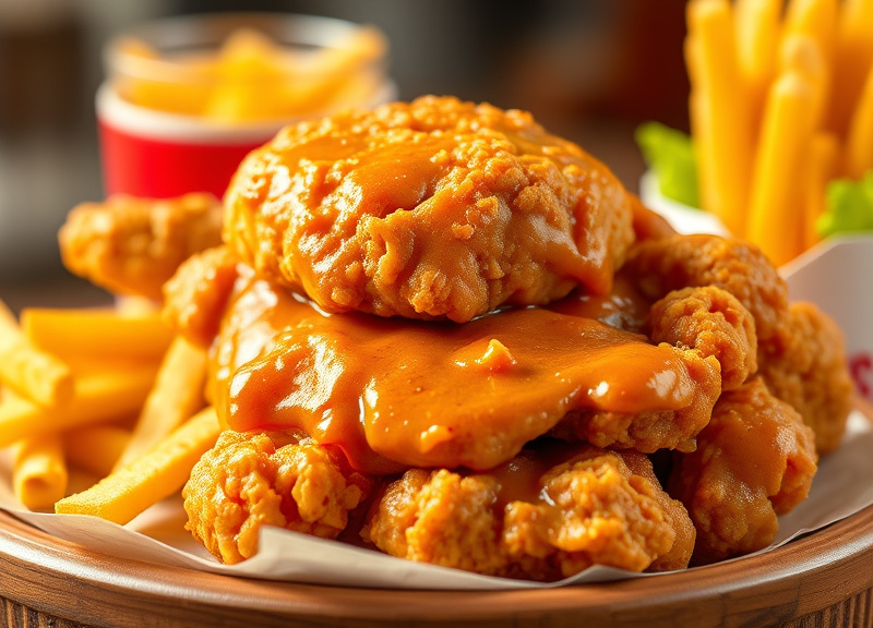 What is the most popular chicken item on the KFC chicken menu?