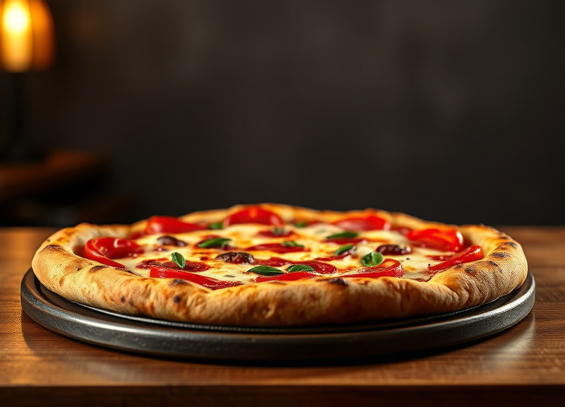 What sizes are available on the Pizza Hut pizza menu?